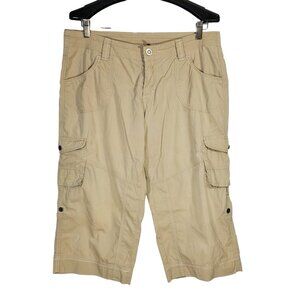 Kuhl Women's Khaki Cargo Capris